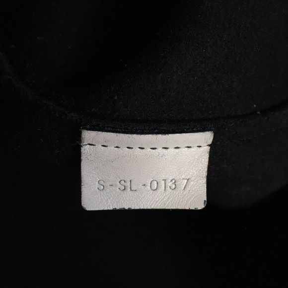 CELINE Shiny Smooth Calfskin Small Twisted Cabas White Black leather tote purse - Picture 5 of 16